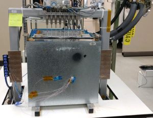 A picture of LVDT-2, a custom-built dilatometer at PMIC.